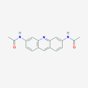 molecular formula C17H15N3O2 B098553 3,6-二乙酰氨基吖啶 CAS No. 15724-70-6