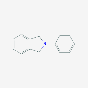 molecular formula C14H13N B098556 2-phenyl-2,3-dihydro-1H-isoindole CAS No. 19375-67-8