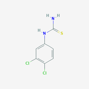 molecular formula C7H6Cl2N2S B098561 1-(3,4-Dichlorophenyl)-2-thiourea CAS No. 19250-09-0