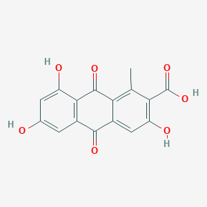 molecular formula C16H10O7 B098562 Laccaic acid D CAS No. 18499-84-8