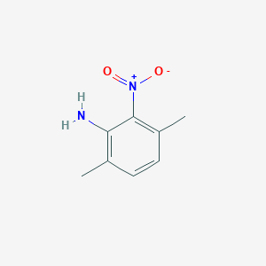 molecular formula C8H10N2O2 B098566 3,6-Dimethyl-2-nitroaniline CAS No. 15540-85-9