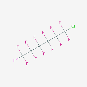 molecular formula C6ClF12I B098571 1-Chloro-6-iodoperfluorohexane CAS No. 16486-97-8