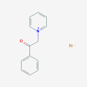 molecular formula C13H12BrNO B098574 1-Phenacylpyridinium bromide CAS No. 16883-69-5