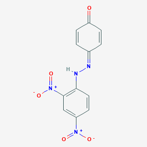 molecular formula C12H8N4O5 B098584 4-(2,4-Dinitrophenylazo)phenol CAS No. 16081-15-5