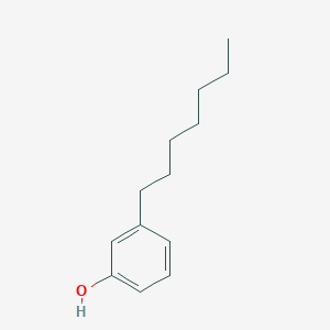 molecular formula C13H20O B009859 3-Heptylphenol CAS No. 103151-49-1
