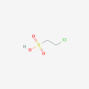 molecular formula C2H5ClO3S B098601 2-Chloroethanesulfonic acid sodium salt CAS No. 18024-00-5