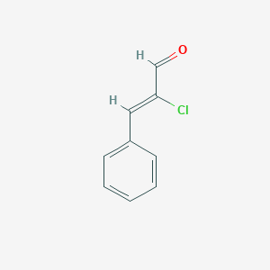 molecular formula C9H7ClO B098616 alpha-Chlorocinnamaldehyde CAS No. 18365-42-9