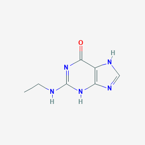 molecular formula C7H9N5O B098628 N(2)-Ethylguanine CAS No. 19545-00-7