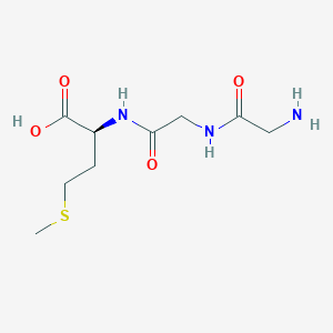 molecular formula C9H17N3O4S B098633 H-Gly-Gly-Met-OH 