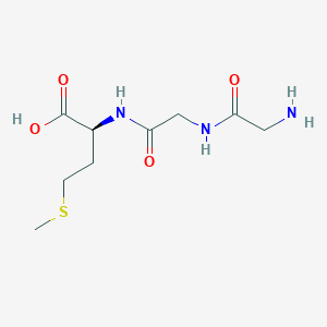 molecular formula C9H17N3O4S B098633 H-Gly-Gly-Met-OH CAS No. 17343-02-1