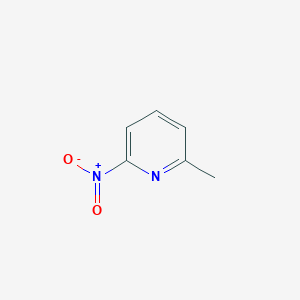 molecular formula C6H6N2O2 B098634 2-甲基-6-硝基吡啶 CAS No. 18368-61-1