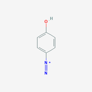 molecular formula C6H5N2O+ B098636 4-Hydroxybenzenediazonium CAS No. 19089-85-1