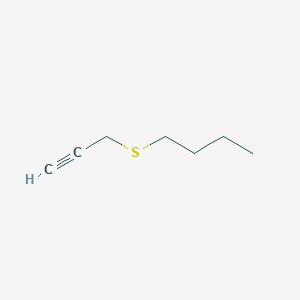 molecular formula C7H12S B098644 Sulfide, butyl 2-propynyl CAS No. 17277-57-5