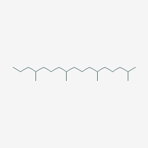 molecular formula C21H44 B098651 2,6,10,14-四甲基十七烷 CAS No. 18344-37-1