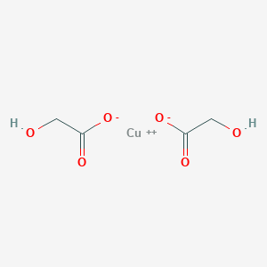 molecular formula C4H6CuO6 B098652 Copper diglycollate CAS No. 18911-01-8