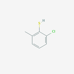 molecular formula C7H7ClS B098659 2-Chloro-6-methylthiophenol CAS No. 18858-05-4