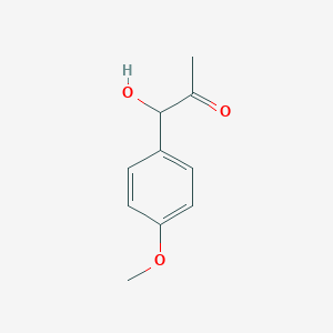 molecular formula C10H12O3 B098662 1-Hydroxy-1-(4-methoxyphenyl)propan-2-one CAS No. 15482-29-8