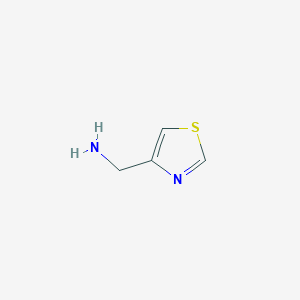 molecular formula C4H6N2S B098670 Thiazol-4-ylmethanamine CAS No. 16188-30-0
