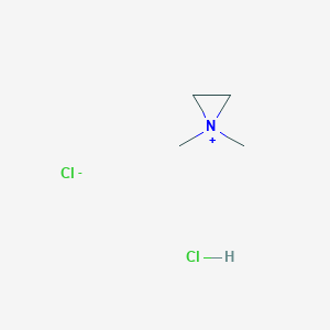 molecular formula C4H11Cl2N B098671 Dimethyl aziridinium CAS No. 18902-06-2