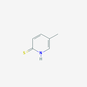 molecular formula C6H7NS B098678 5-Methylpyridine-2-thiol CAS No. 18368-58-6