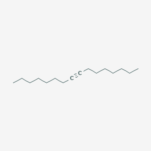 molecular formula C16H30 B009868 8-Hexadecyne CAS No. 19781-86-3