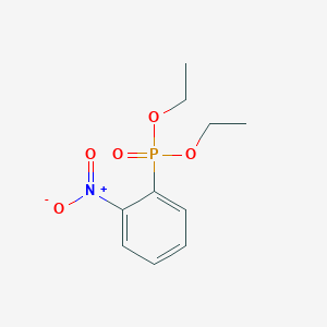 molecular formula C10H14NO5P B098680 Diethyl (2-nitrophenyl)phosphonate CAS No. 13294-40-1