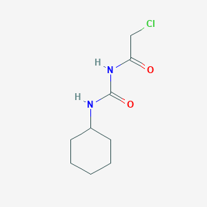 2-chloro-N-(cyclohexylcarbamoyl)acetamide