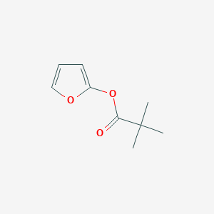 molecular formula C9H12O3 B009870 2-Furyl 2,2-dimethylpropionate CAS No. 100921-72-0