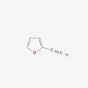 molecular formula C6H4O B098707 2-乙炔基呋喃 CAS No. 18649-64-4
