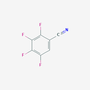 molecular formula C7HF4N B098713 2,3,4,5-Tetrafluorobenzonitrile CAS No. 16582-93-7