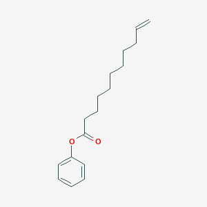 molecular formula C17H24O2 B098722 Phenyl undec-10-enoate CAS No. 18508-59-3