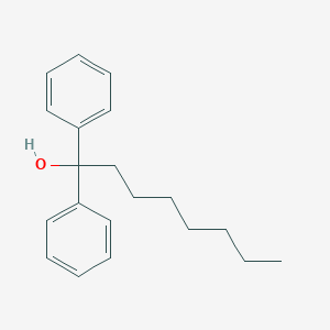 molecular formula C20H26O B098734 1,1-Diphenyloctan-1-ol CAS No. 17222-56-9