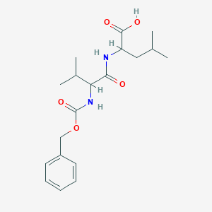 molecular formula C19H28N2O5 B098768 Z-D-VAL-LEU-OH CAS No. 17708-79-1