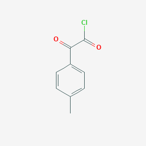 molecular formula C9H7ClO2 B009877 (4-Methylphenyl)(oxo)acetyl chloride CAS No. 105457-91-8