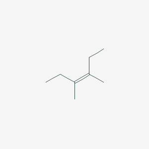 molecular formula C8H16 B098774 (Z)-3,4-Dimethylhex-3-ene CAS No. 19550-87-9
