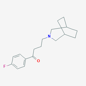 molecular formula C18H24FNO B098776 Nonaperone CAS No. 15997-76-9