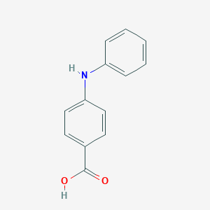 molecular formula C13H11NO2 B098779 4-(Phenylamino)benzoic acid CAS No. 17040-20-9