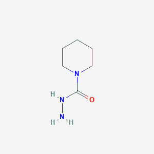 molecular formula C6H13N3O B009878 Piperidine-1-carbohydrazide CAS No. 107235-95-0