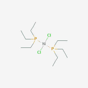 molecular formula C12H30Cl2NiP2 B098794 Dichloronickel;triethylphosphane CAS No. 17523-24-9
