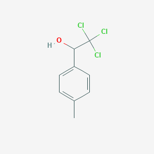 molecular formula C9H9Cl3O B098817 2,2,2-Trichloro-1-p-tolylethanol CAS No. 17936-73-1