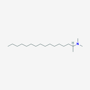 2-Hexadecanamine, N,N-dimethyl-