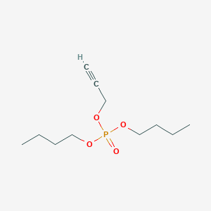 molecular formula C11H21O4P B098842 dibutyl prop-2-ynyl phosphate CAS No. 18687-46-2