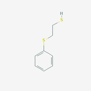 molecular formula C8H10S2 B098846 2-(PHENYLTHIO) ETHANETHIOL CAS No. 17109-66-9