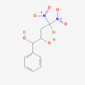 1,2-Butanediol, 4-bromo-4,4-dinitro-1-phenyl-