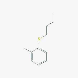 molecular formula C11H16S B098886 Sulfide, butyl o-tolyl CAS No. 15560-99-3