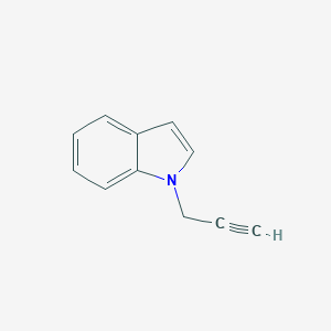 molecular formula C11H9N B098892 1-(丙-2-炔基)-1H-吲哚 CAS No. 19017-00-6