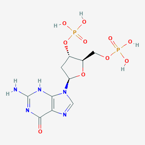 molecular formula C10H15N5O10P2 B098896 2'-Deoxyguanosine-3',5'-diphosphate CAS No. 16174-59-7