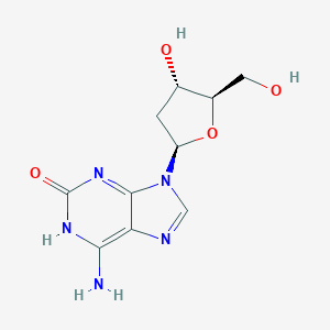 molecular formula C10H13N5O4 B009890 2'-Deoxyisoguanosine CAS No. 106449-56-3