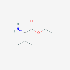 molecular formula C7H15NO2 B098908 L-缬氨酸乙酯 CAS No. 17431-03-7