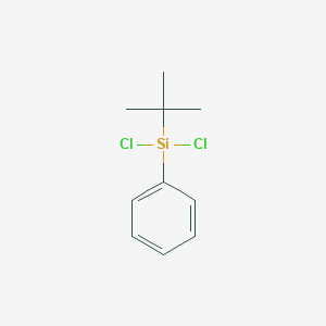 molecular formula C10H14Cl2Si B098909 tert-Butylphenyldichlorosilane CAS No. 17887-41-1